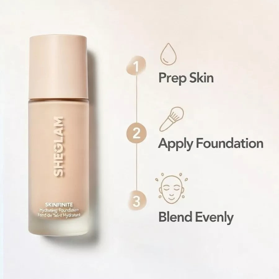 Sheglam Skinfinite Hydrating Foundation with FREE Full Coverage Concealer